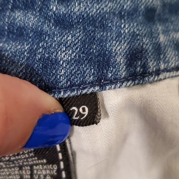7 for all mankind jean mini skirt size 29 - Picture 4 of 9